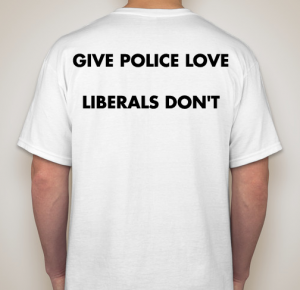 Liberals Dont Back White full slogan